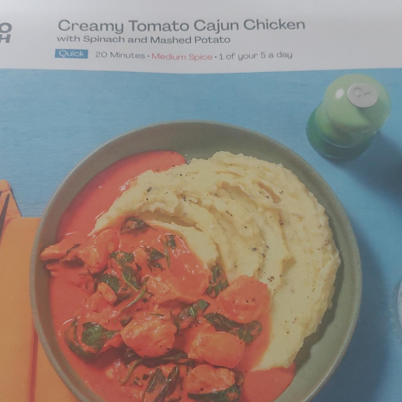 Zdjęcia - Creamy tomato cajun chicken Hello Fresh