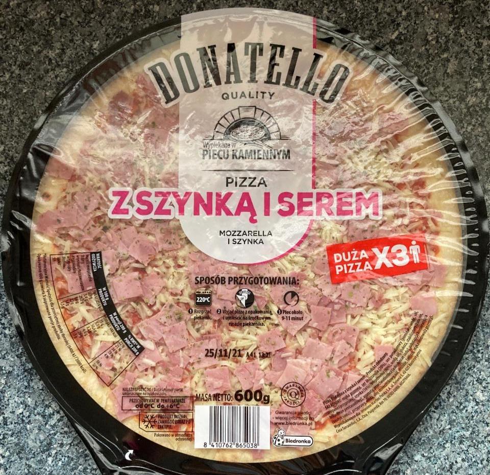 Zdjęcia - donatello pizza z szynką i serem 