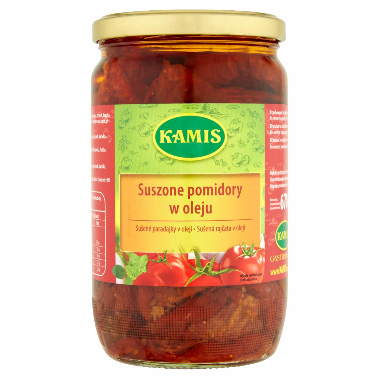 Zdjęcia - Kamis Gastronomia Suszone pomidory w oleju