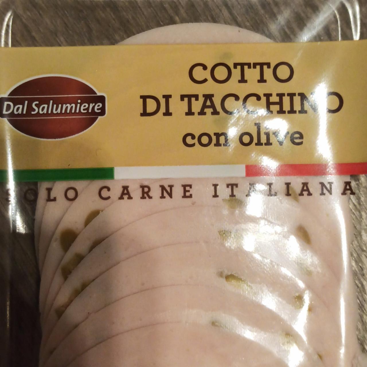 Zdjęcia - Szynka Cotto di tacchino con olive Dal Salumiere