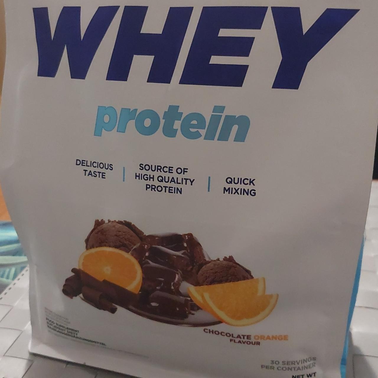 Zdjęcia - whey protein chocolate orange Allnutrition