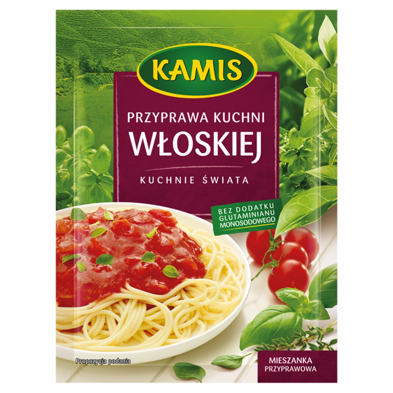 Zdjęcia - Kamis Kuchnie świata Przyprawa kuchni włoskiej Mieszanka przyprawowa 20 g