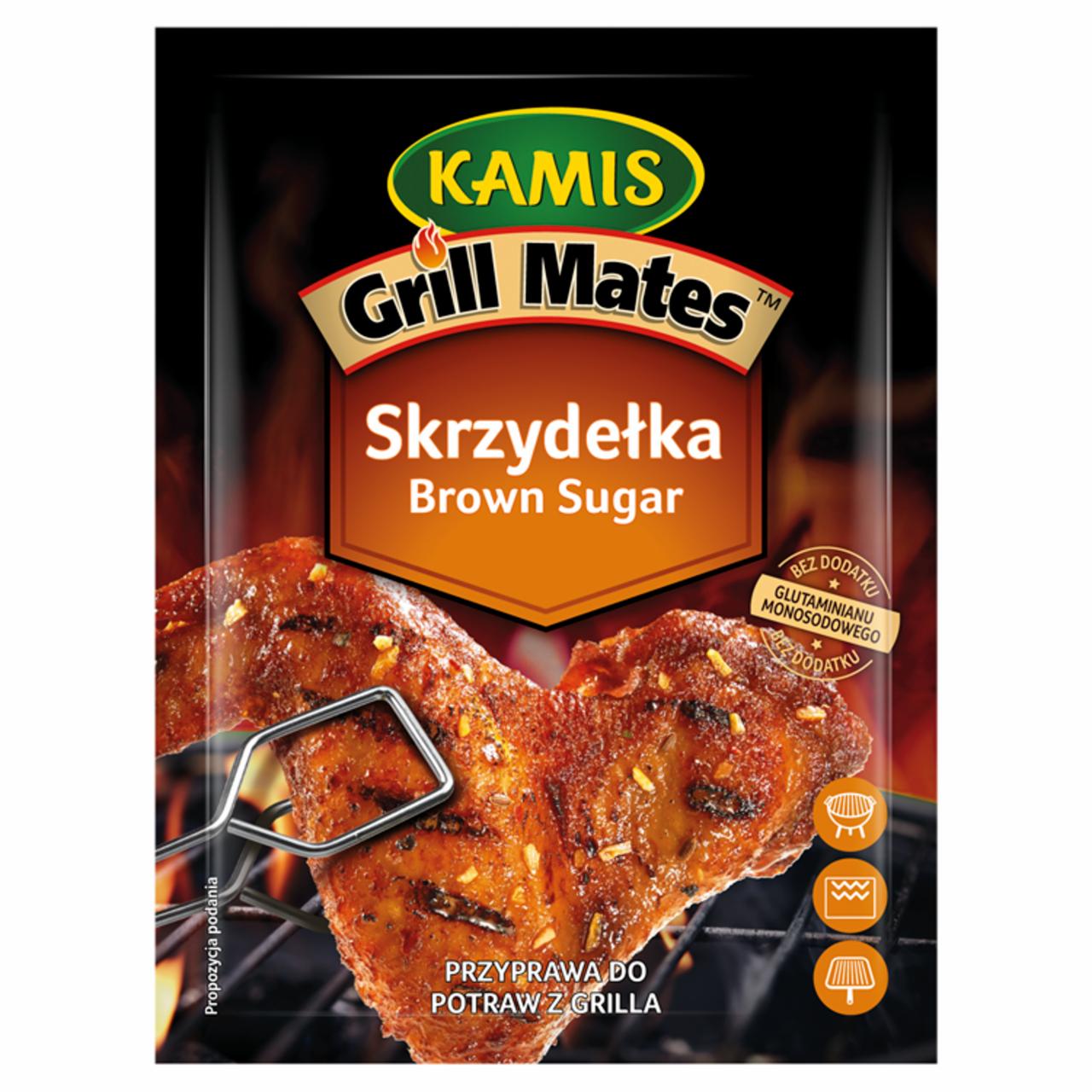 Zdjęcia - Kamis Grill Mates Brown Sugar Skrzydełka Przyprawa do potraw z grilla 20 g