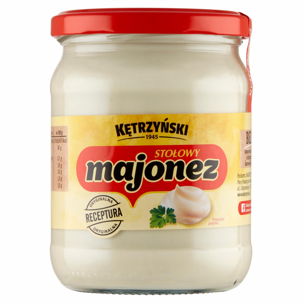 Zdjęcia - Kętrzyński Majonez stołowy 460 g