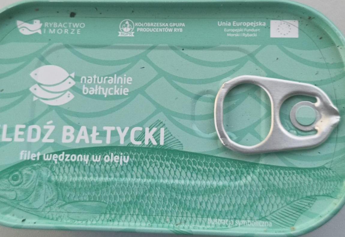 Zdjęcia - Śledź bałtycki filet wędzony w oleju Naturalnie bałtyckie