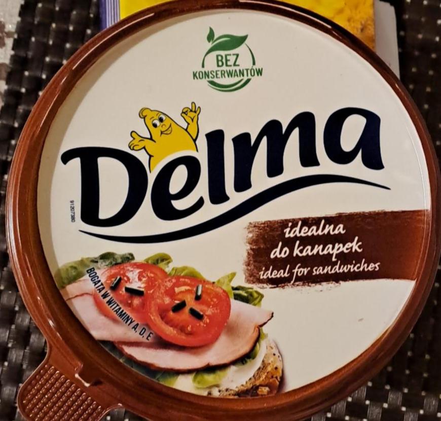 Zdjęcia - Delma Margaryna półtłusta o smaku masła 450 g