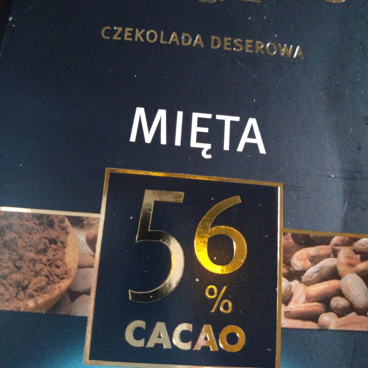 Zdjęcia - Czekolada deserowa mięta 56% cacao J.D. Gross