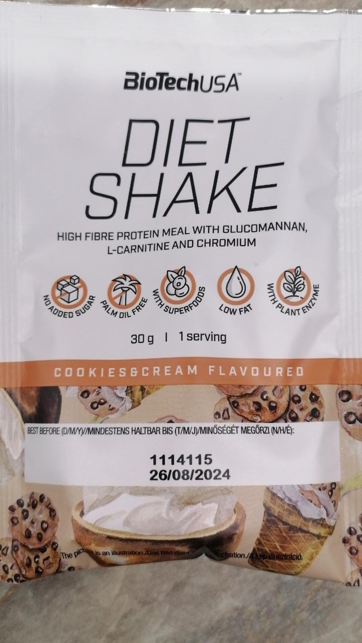 Zdjęcia - Diet Shake Cookies&Cream BiotechUSA