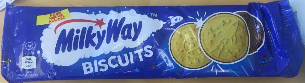 Zdjęcia - Milky Way Biscuits