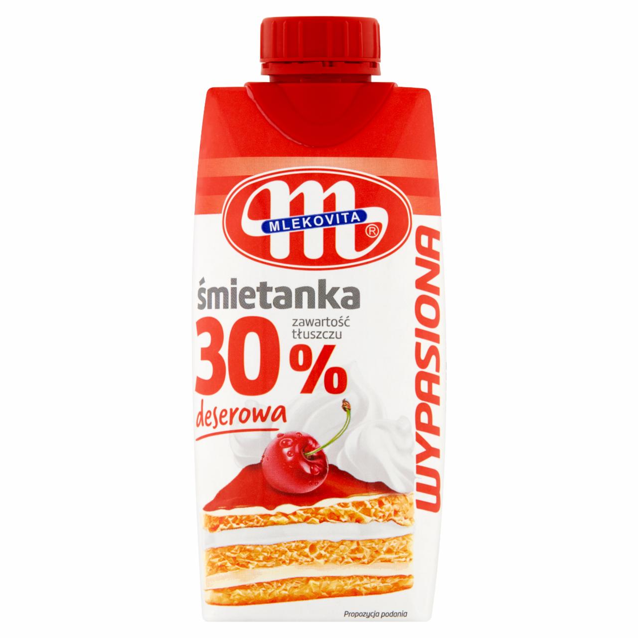 Zdjęcia - Mlekovita Wypasiona Śmietanka deserowa 30% 330 ml