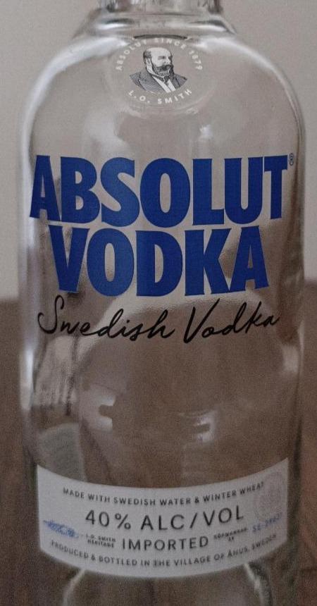Zdjęcia - Absolut Vodka Swedish Vodka