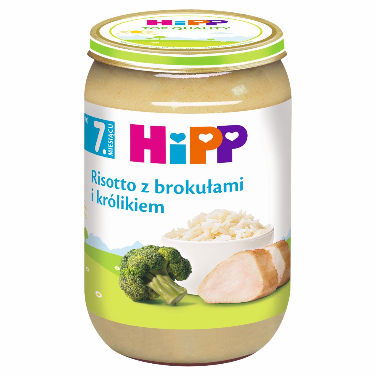 Zdjęcia - HiPP Risotto z brokułami i królikiem po 7. miesiącu 220 g