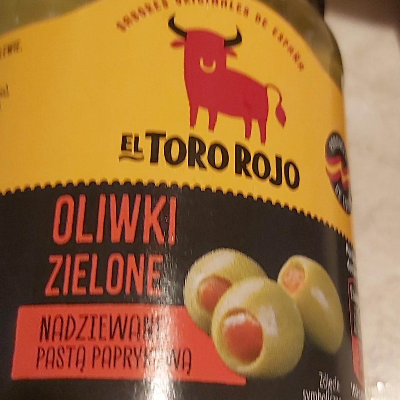 Zdjęcia - Oliki zielone nadziewane pastą paprykową El toro rojo