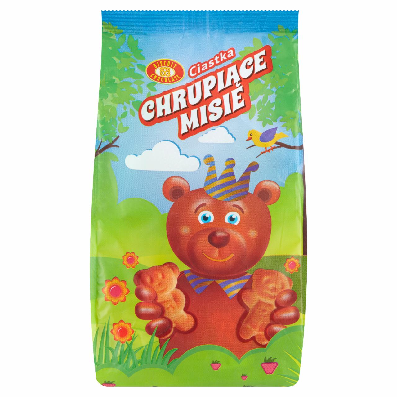 Zdjęcia - Biscuit Chocolate Ciastka chrupiące misie 250 g