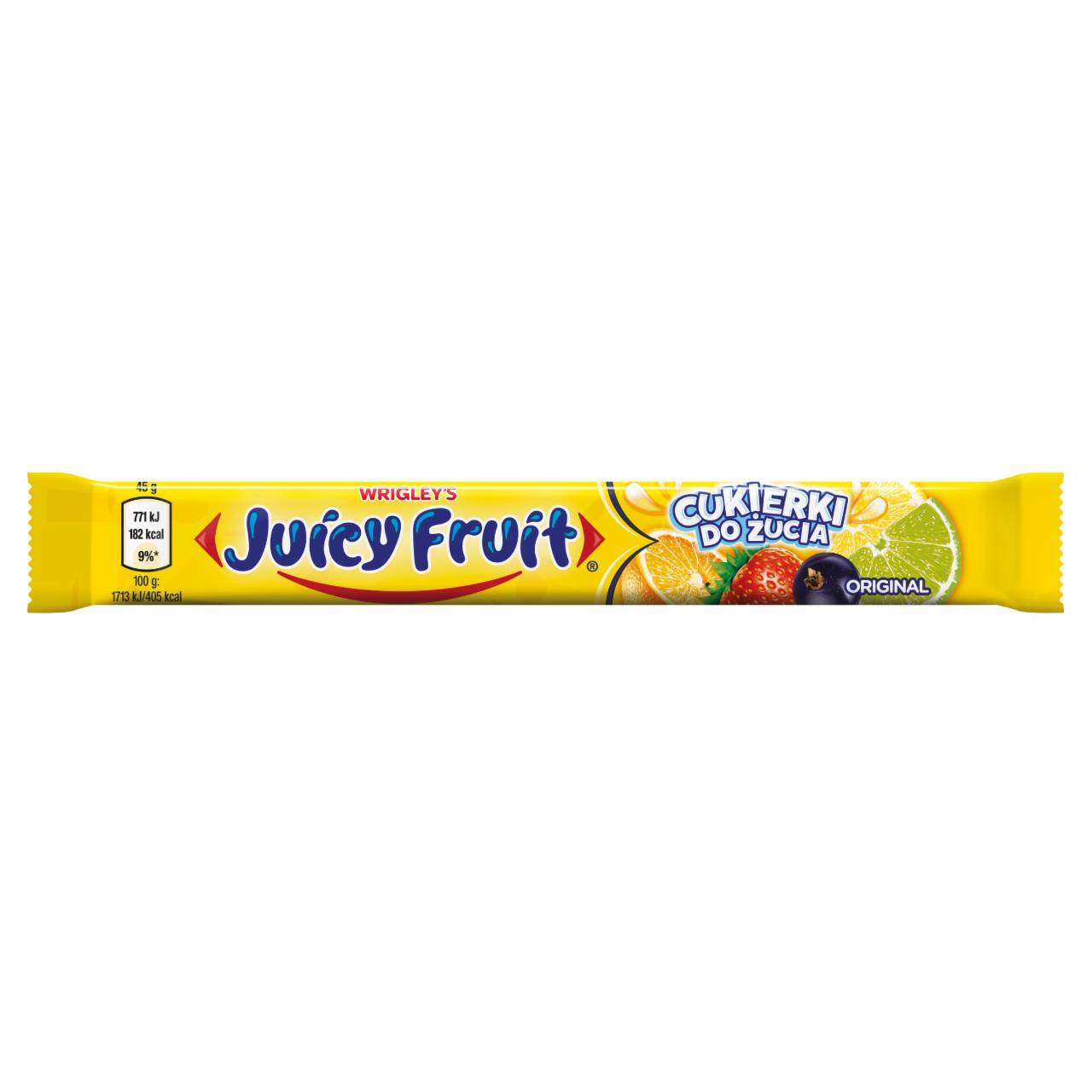 Zdjęcia - Juicy Fruit Original Cukierki do żucia 45 g