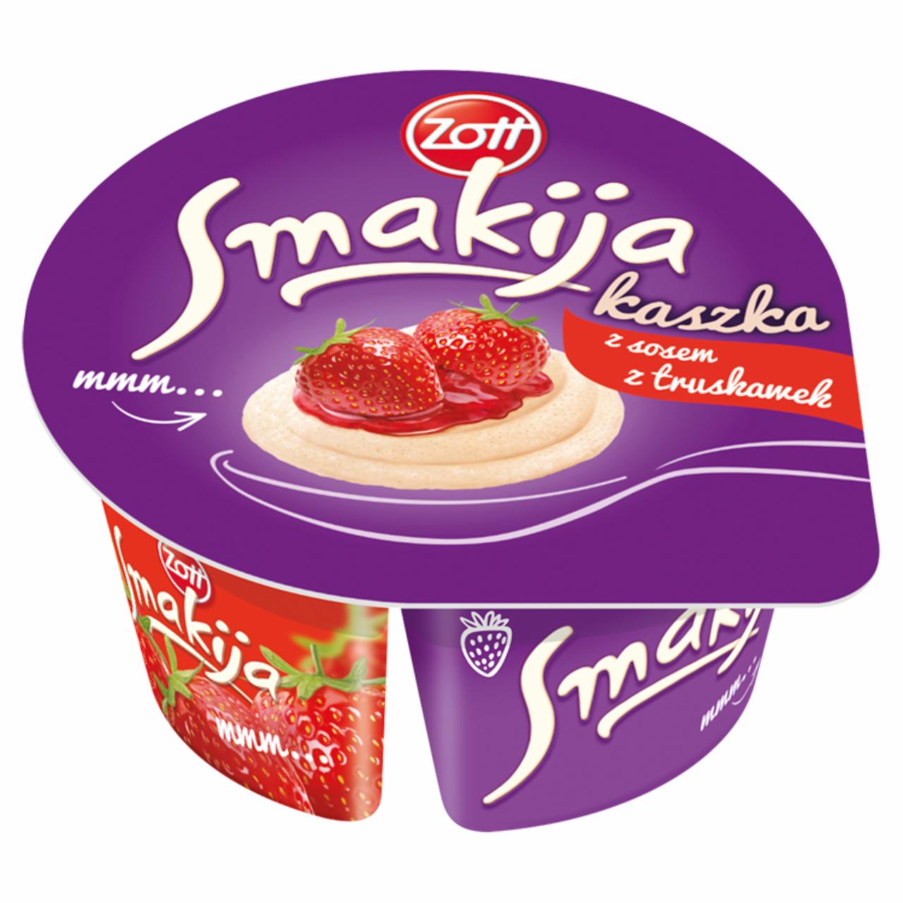 Zdjęcia - Zott Smakija Kaszka truskawkowa 130 g