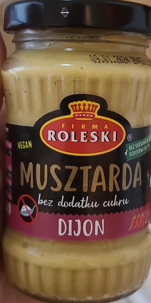 Zdjęcia - Firma Roleski Musztarda Dijon 175 g