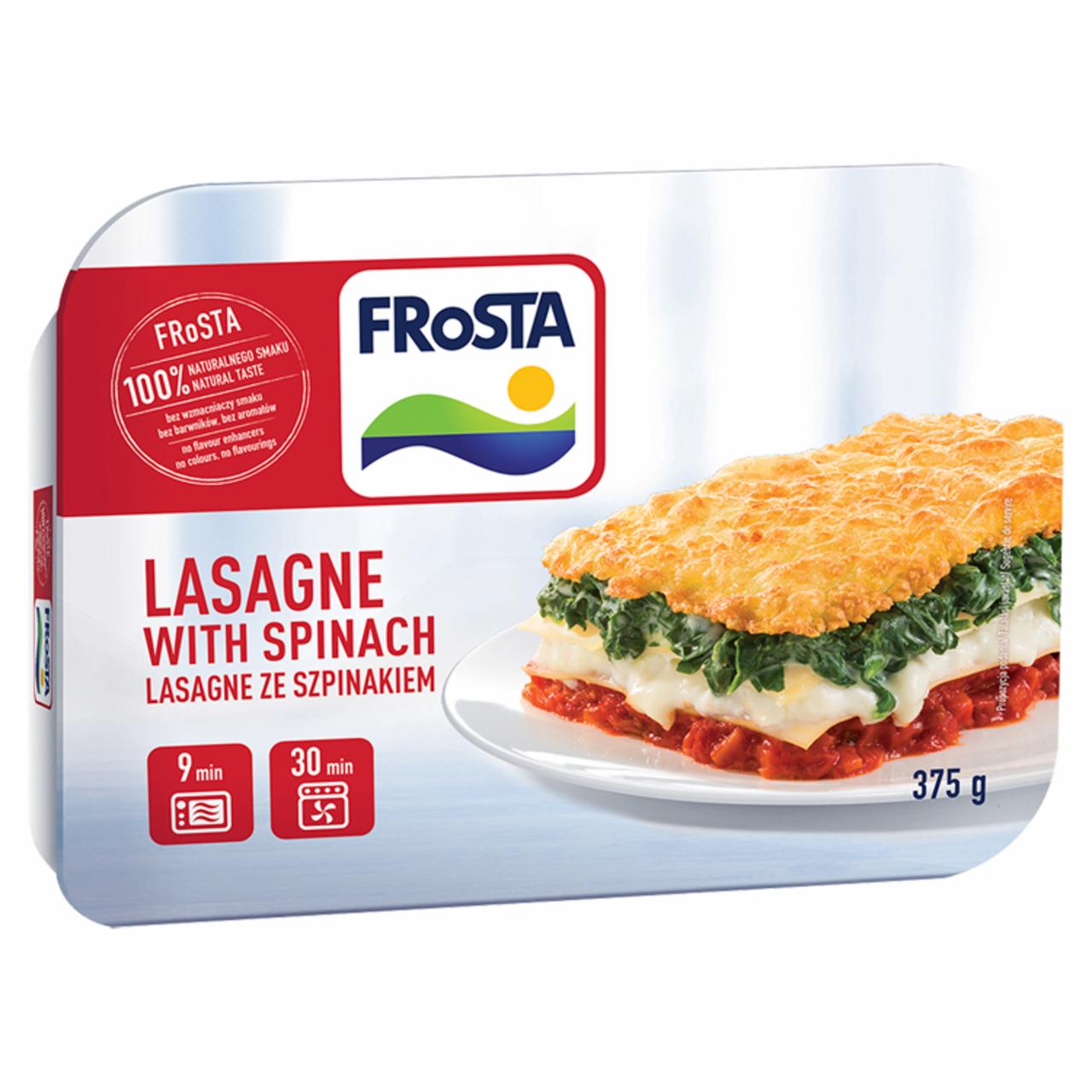 Zdjęcia - FRoSTA Lasagne ze szpinakiem 375 g