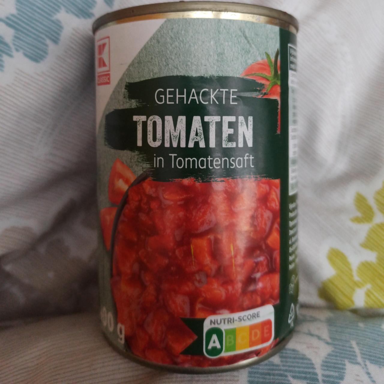Zdjęcia - Gehackte Tomaten in Tomatensaft K-classic