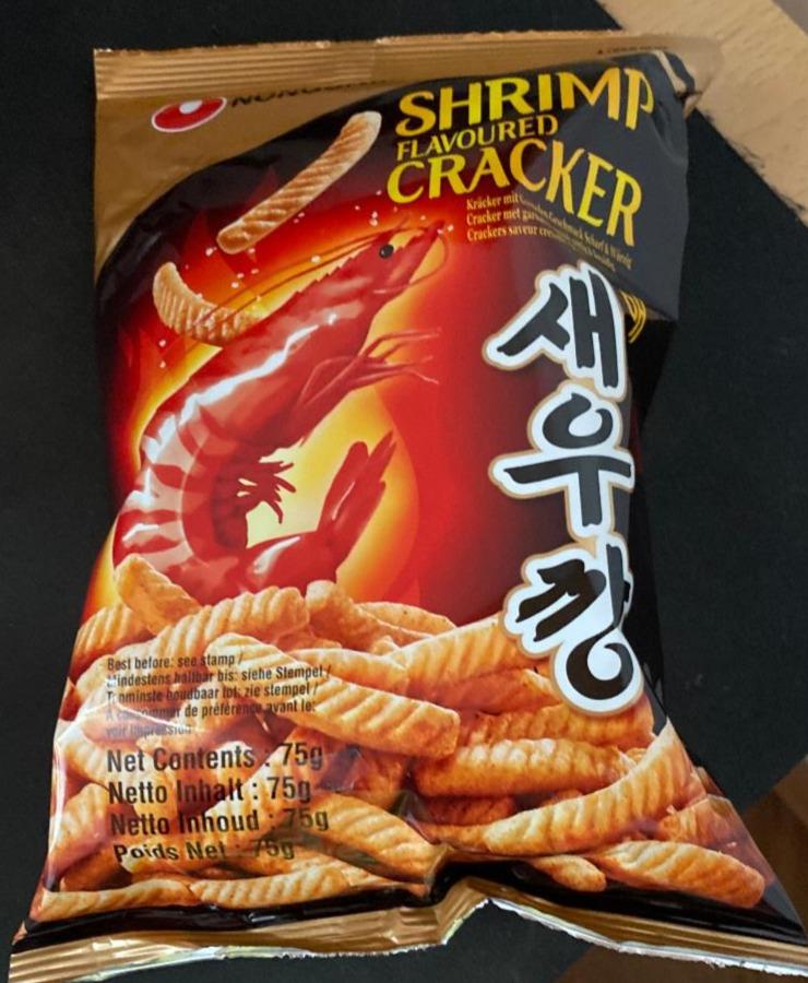 Zdjęcia - Scrummy Nongshim Shrimp Flavoured Cracker Hot & Spicy