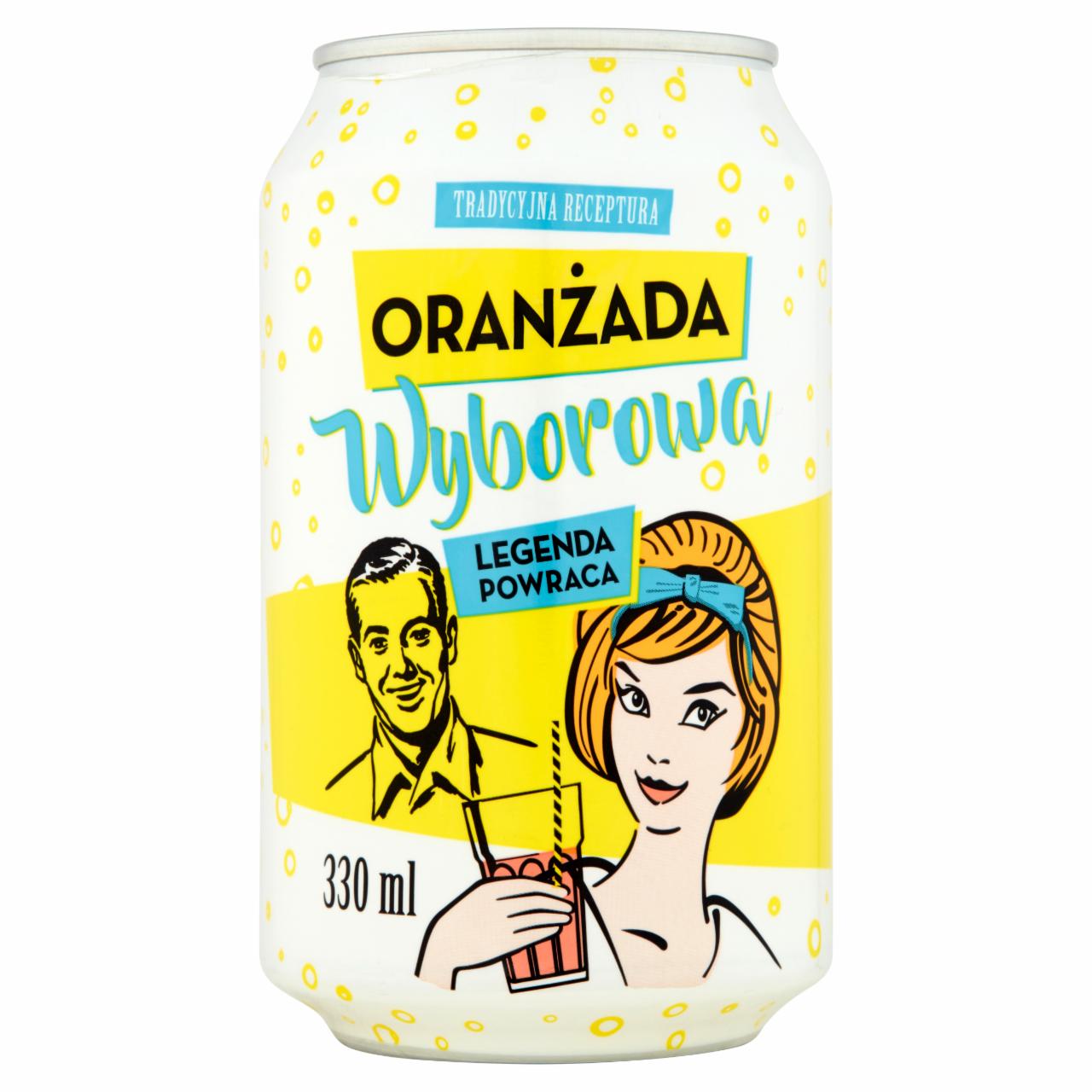 Zdjęcia - Oranżada Wyborowa Napój gazowany 330 ml