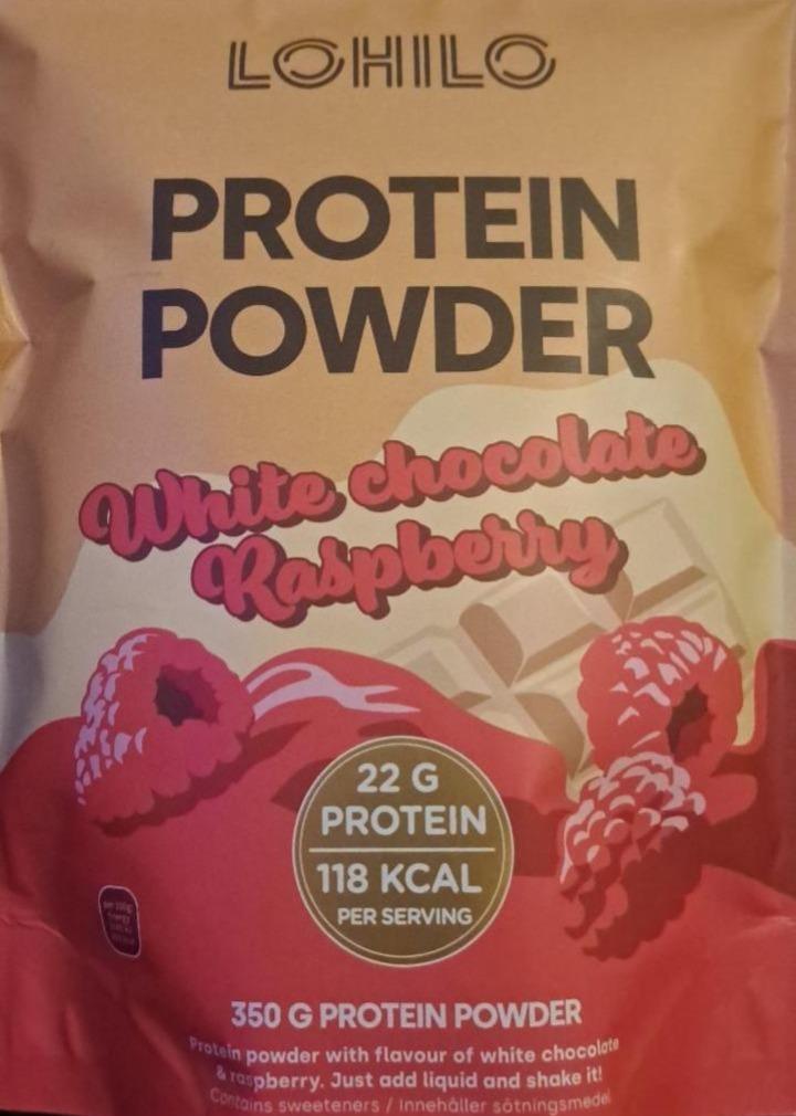 Zdjęcia - Odżywka białkowa o smaku białej czekolady i malin LOHILO