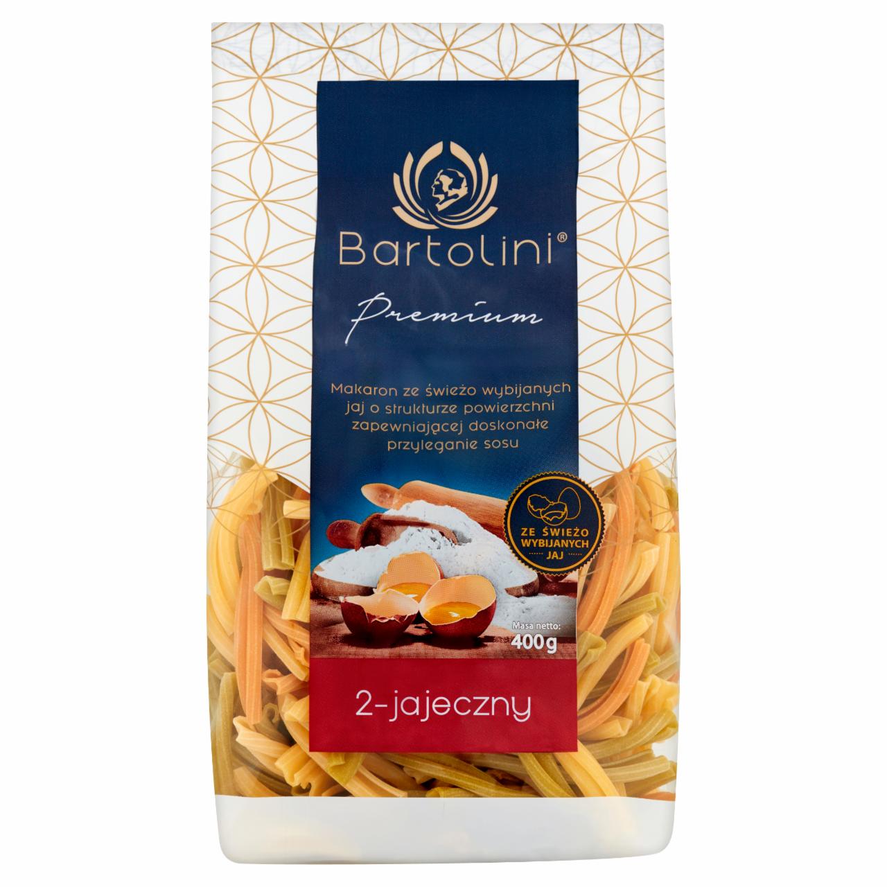 Zdjęcia - Bartolini Premium Makaron 2-jajeczny warkocz smakowy 400 g