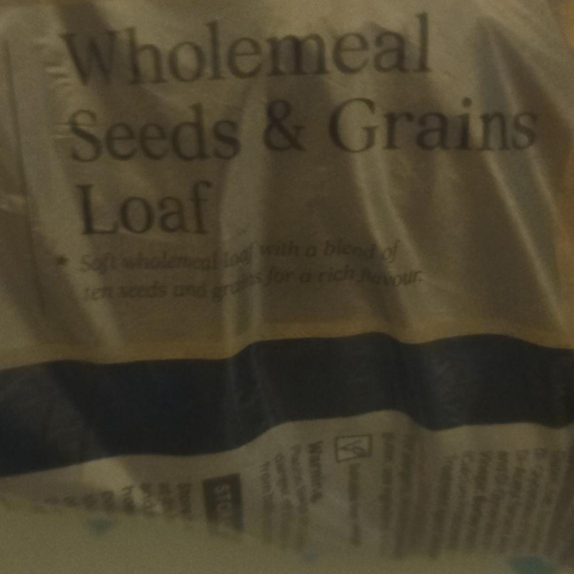 Zdjęcia - wholemeal seed &grains loaf Tesco
