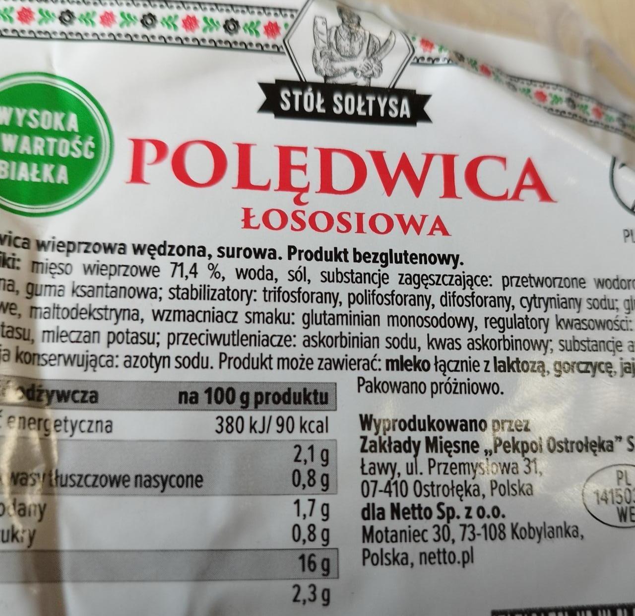 Zdjęcia - Polędwica Łosiowa Stół Sołtysa