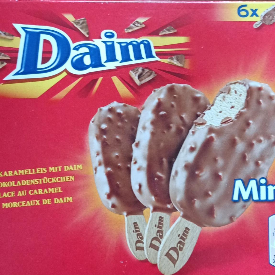 Zdjęcia - lody daim mini karmel