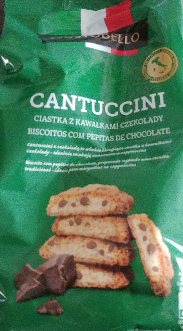 Zdjęcia - Cantuccini z kawałkami czekolady GustoBello