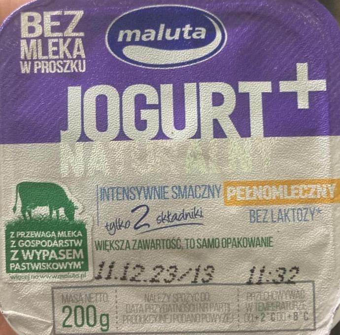 Zdjęcia - Jogurt+ naturalny Maluta