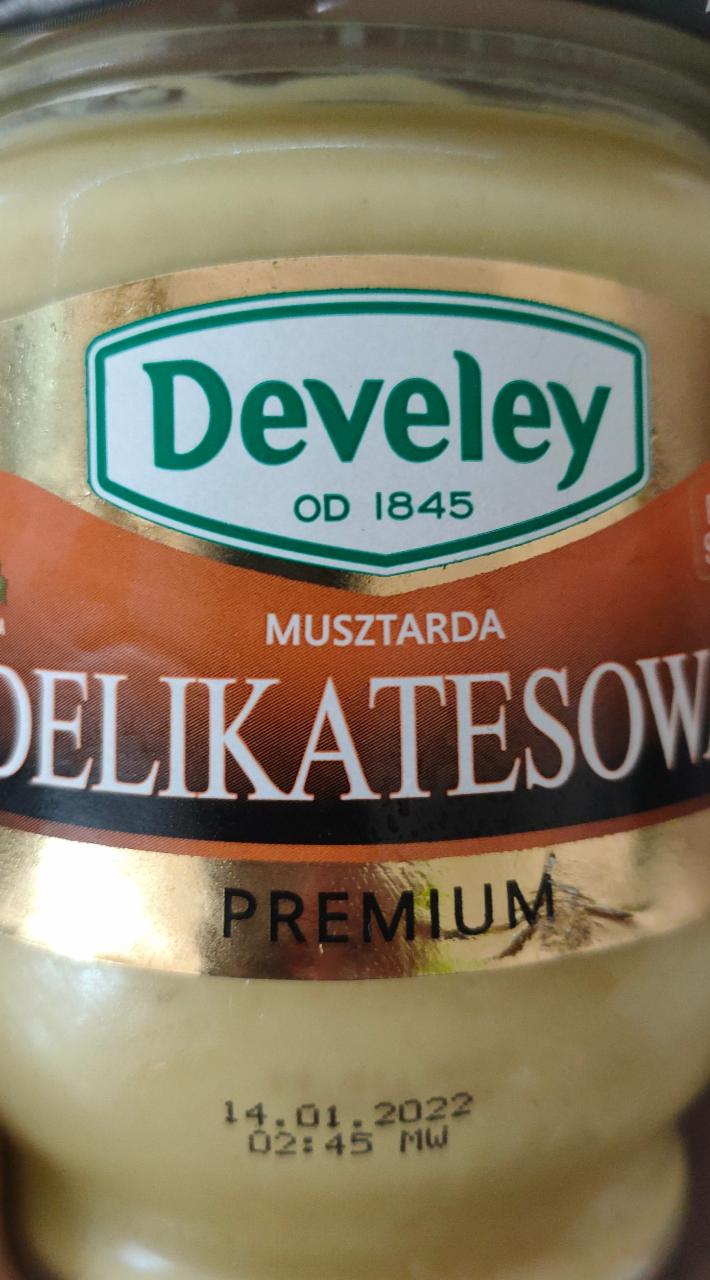 Zdjęcia - Develey Premium Musztarda delikatesowa 270 g