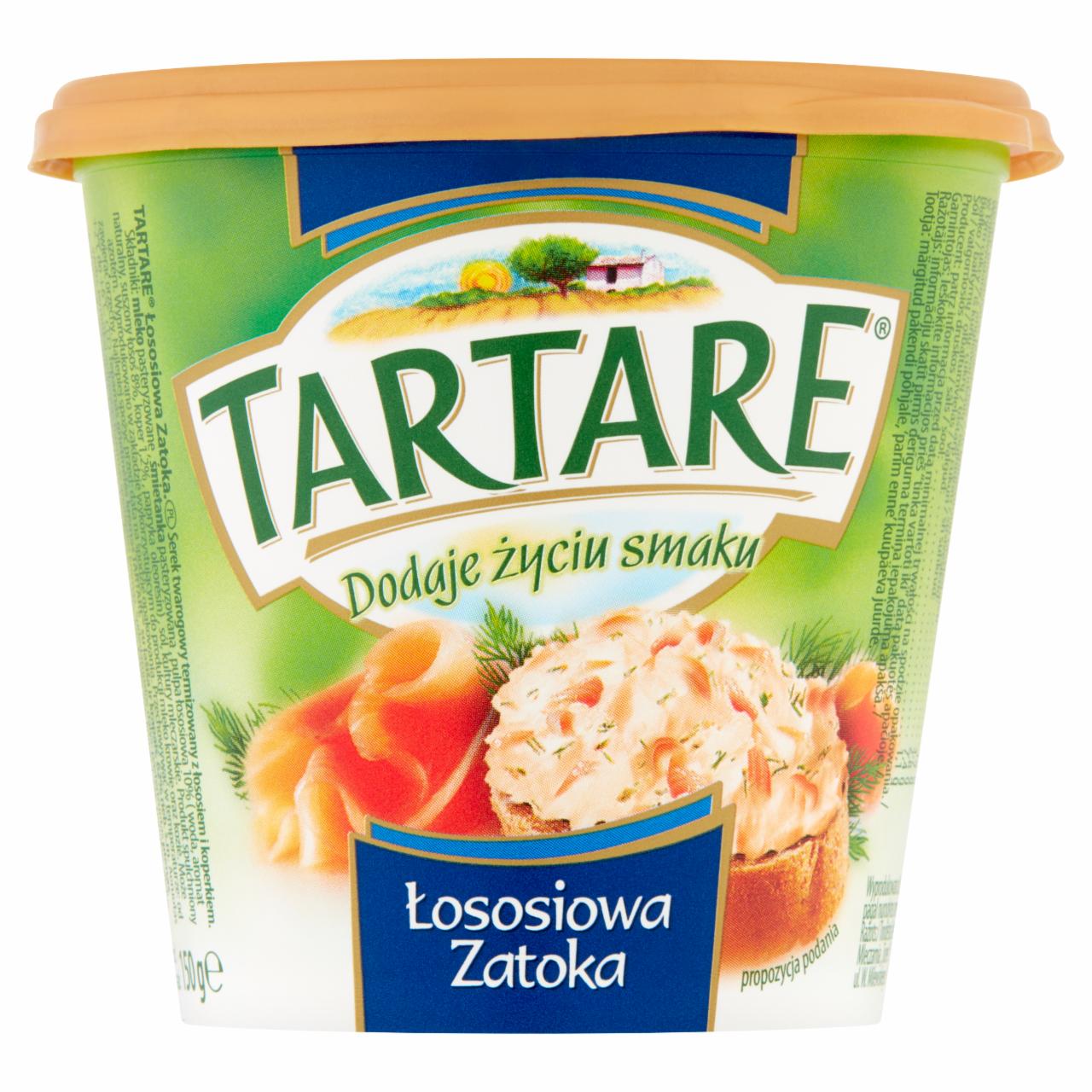 Zdjęcia - Tartare Łososiowa Zatoka Serek twarogowy z łososiem 150 g