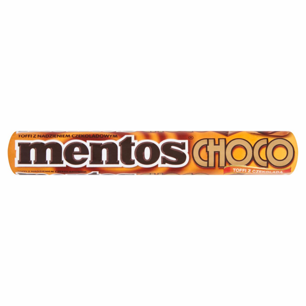 Zdjęcia - Mentos Choco Toffi z nadzieniem czekoladowym 38 g