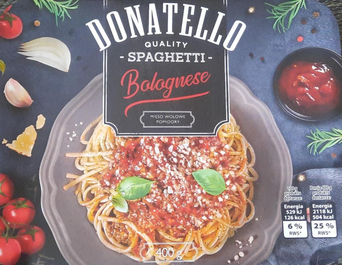 Zdjęcia - Spaghetti Bolognese Donatello
