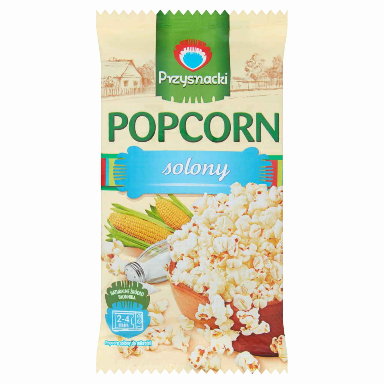 Zdjęcia - Przysnacki Popcorn do mikrofali solony 100 g