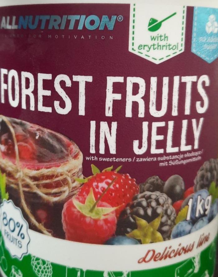 Zdjęcia - all nutrition Forest fruits in jelly