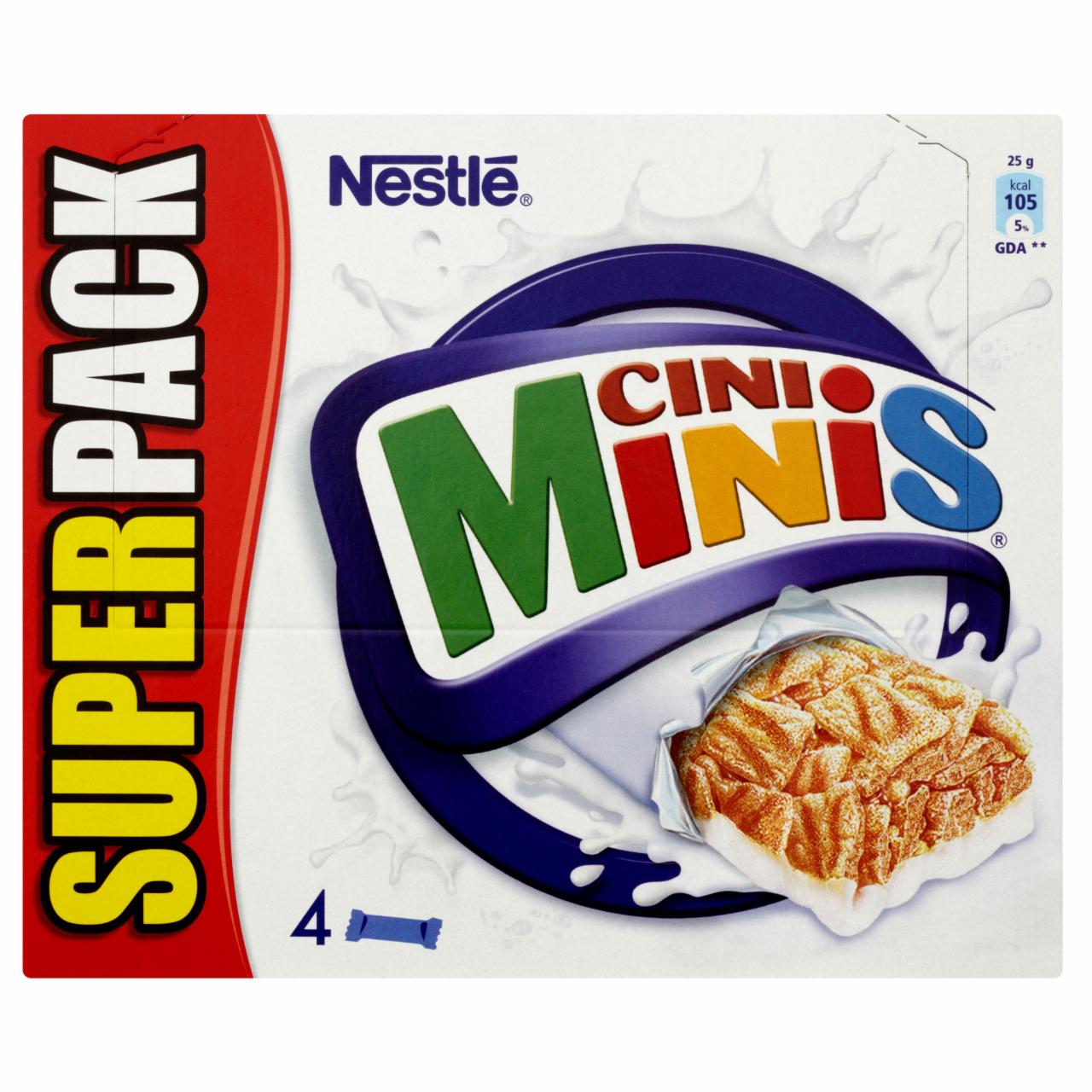 Zdjęcia - Nestlé Cini Minis Batonik zbożowy 100 g (4 sztuki)