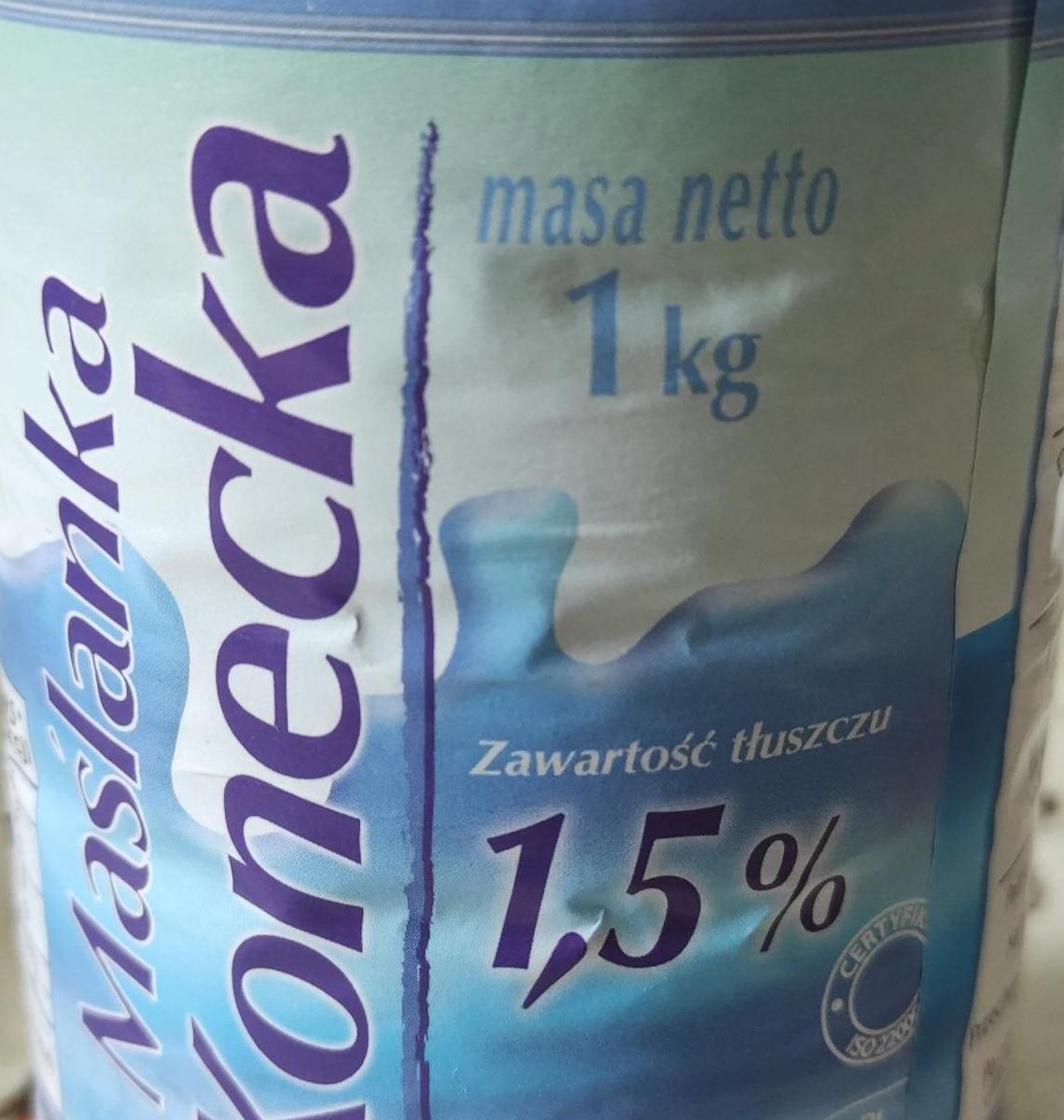 Zdjęcia - Polmlek Maślanka konecka 1,5 % 1 kg