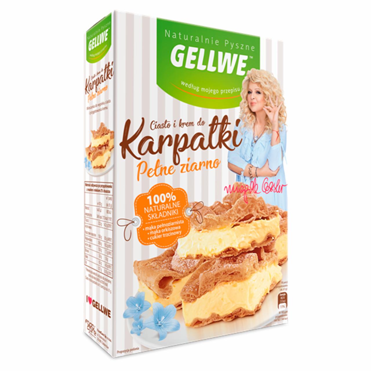 Zdjęcia - Gellwe Naturalnie Pyszne Ciasto i krem do karpatki 290 g