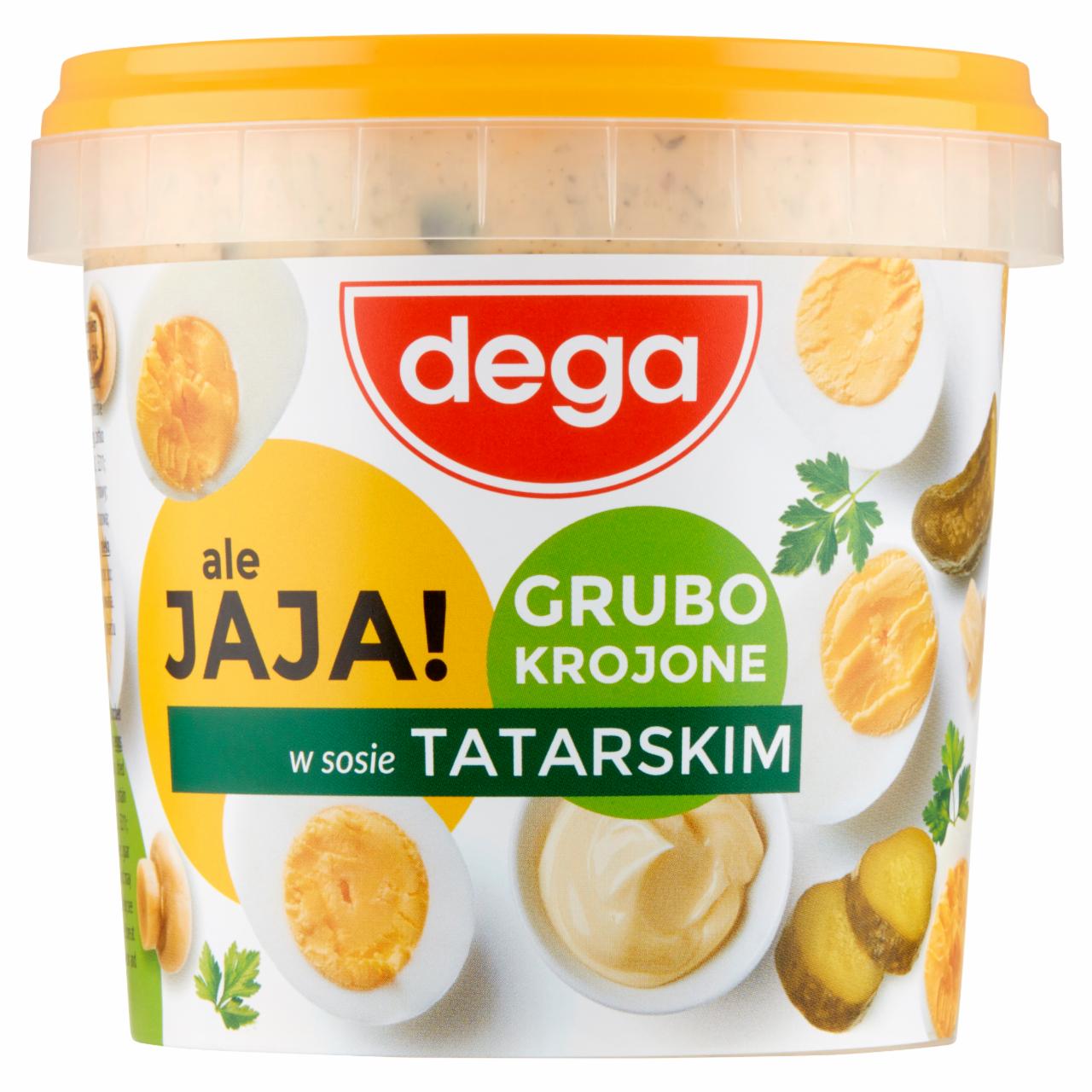 Zdjęcia - Dega Sałatka z jajkiem w sosie tatarskim 500 g