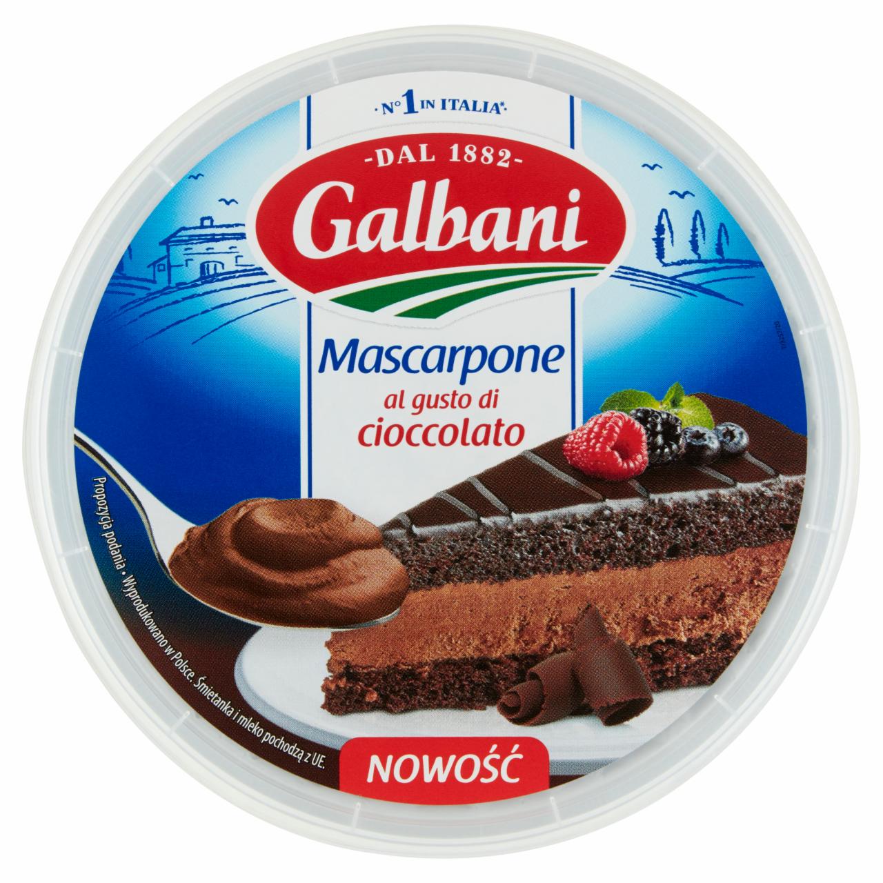 Zdjęcia - Galbani Ser Mascarpone o smaku czekoladowym 230 g