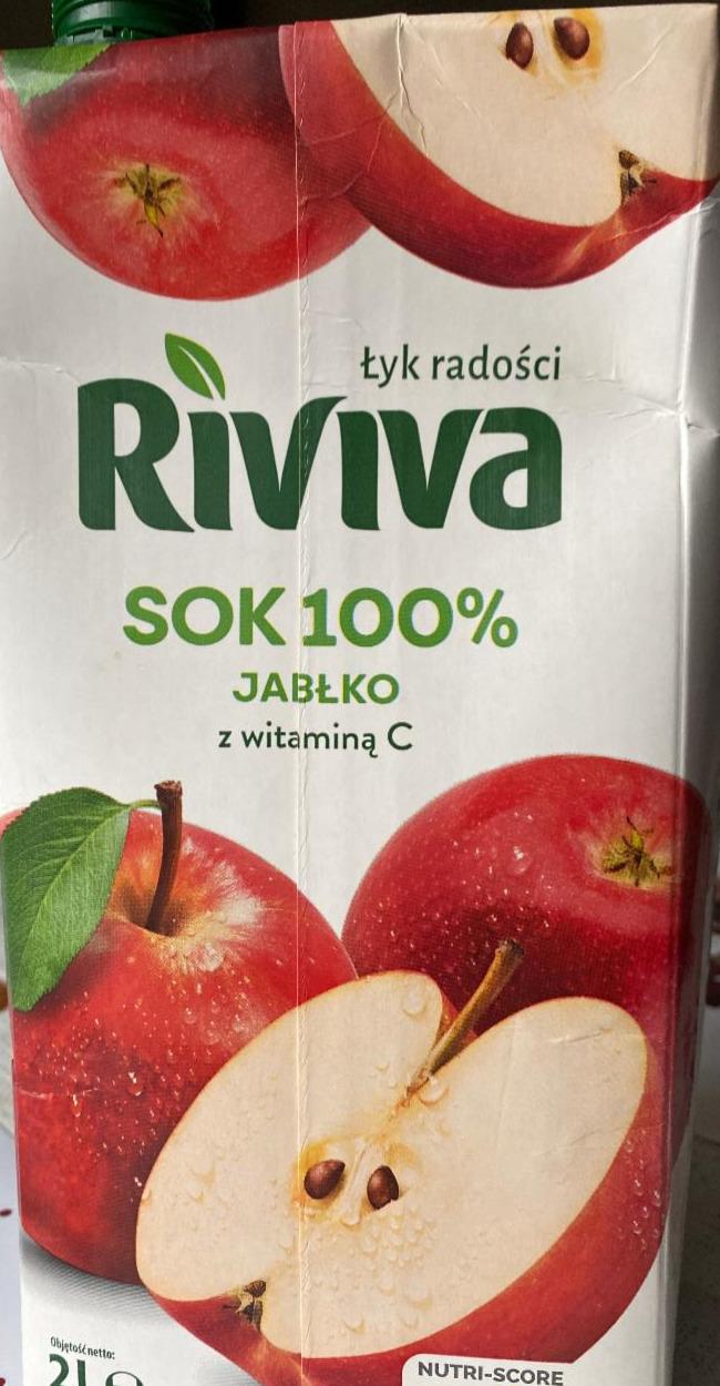 Zdjęcia - Sok 100% jabłko z witaminą C Riviva