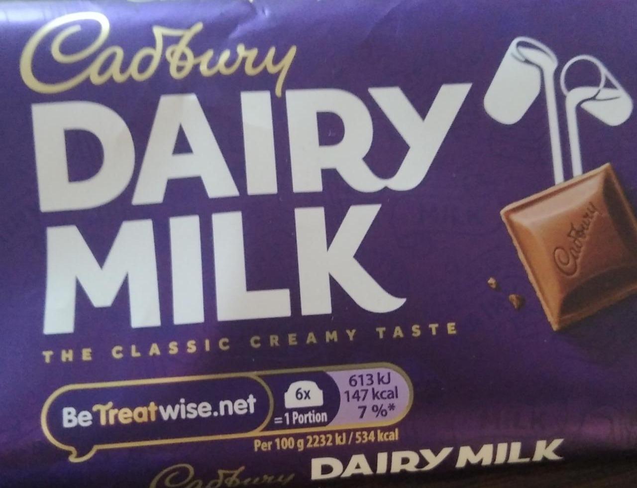 Zdjęcia - Dairy milk Czekolada Cadbury