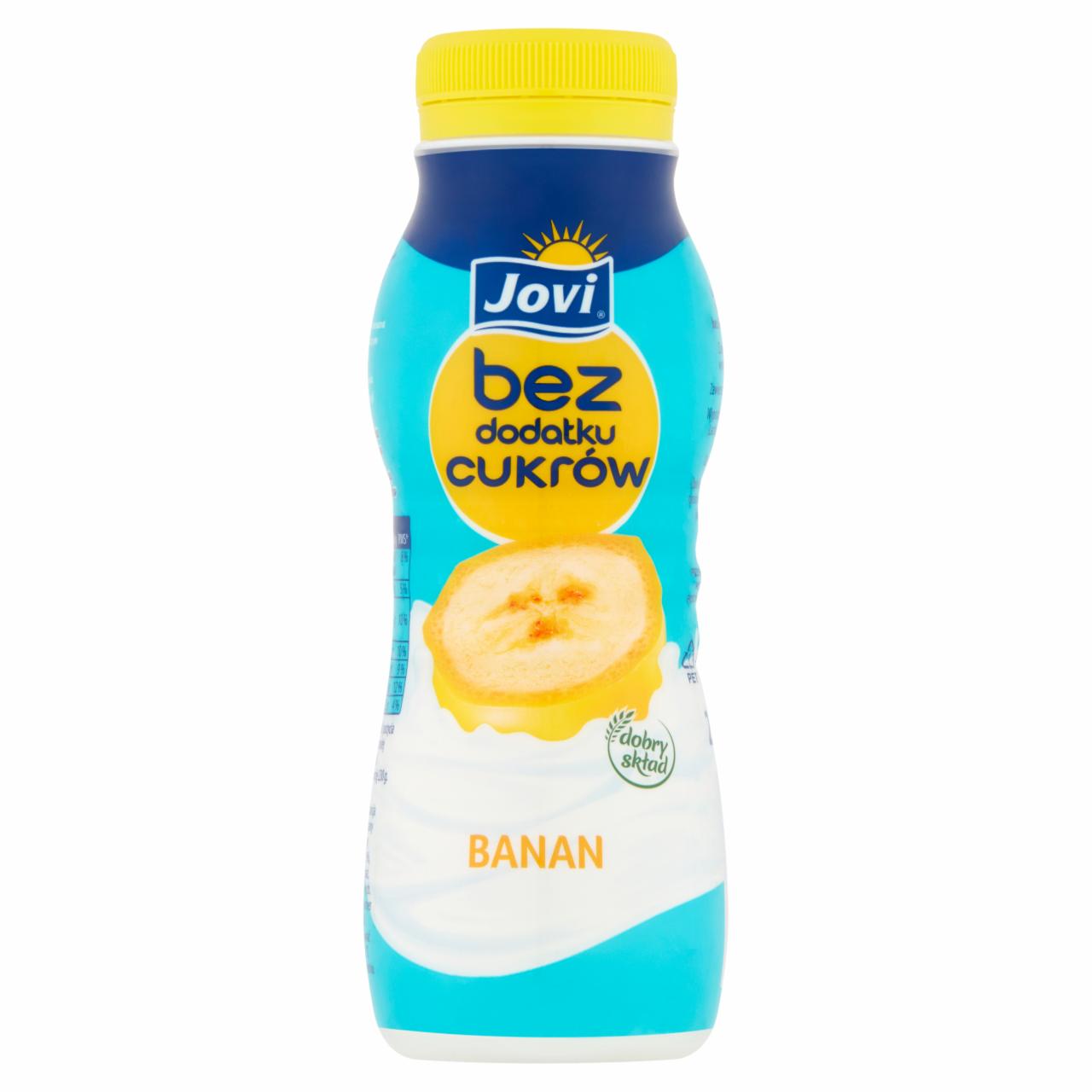 Zdjęcia - Jovi Jogurt bez dodatku cukrów banan 230 g