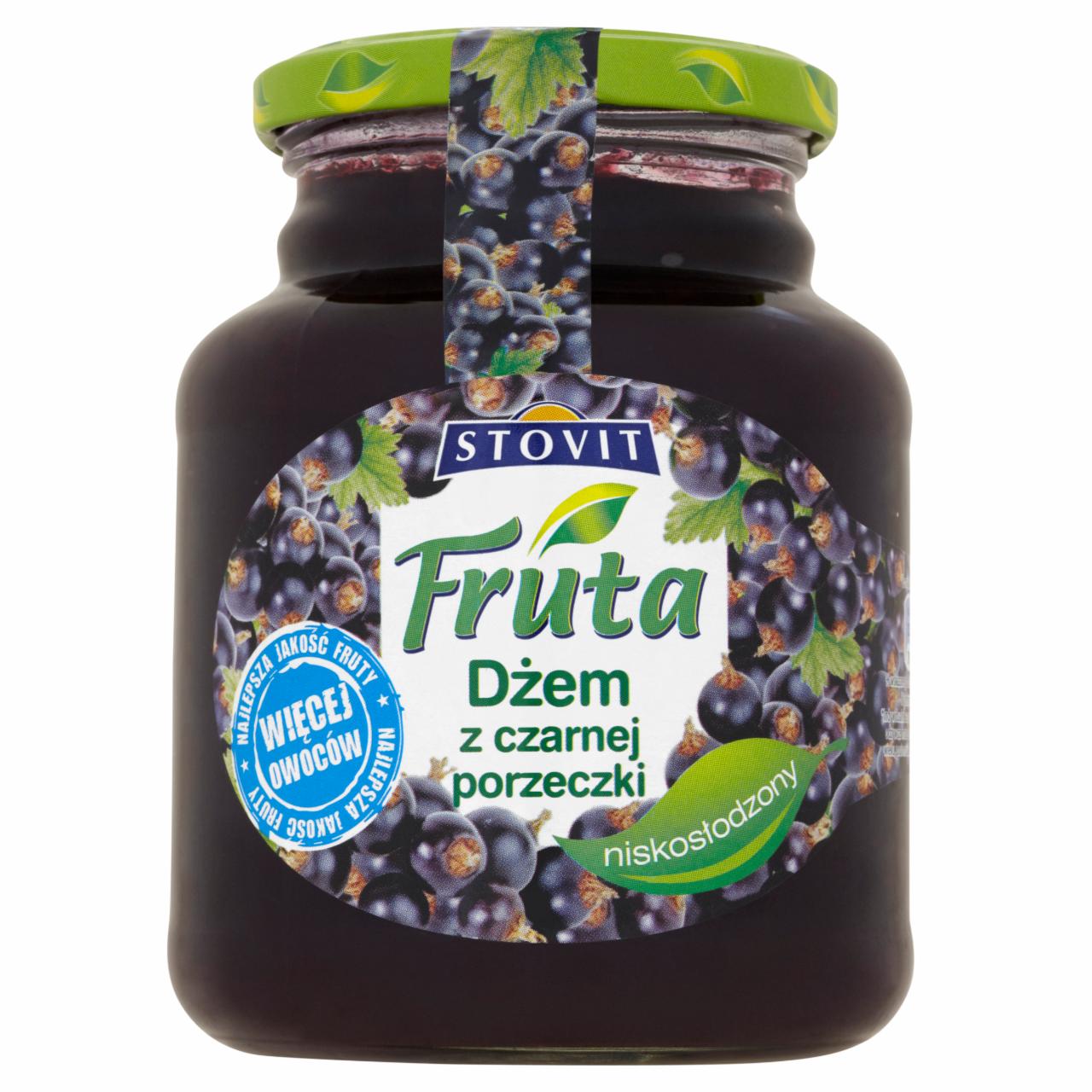 Zdjęcia - Stovit Fruta Dżem z czarnej porzeczki niskosłodzony 500 g