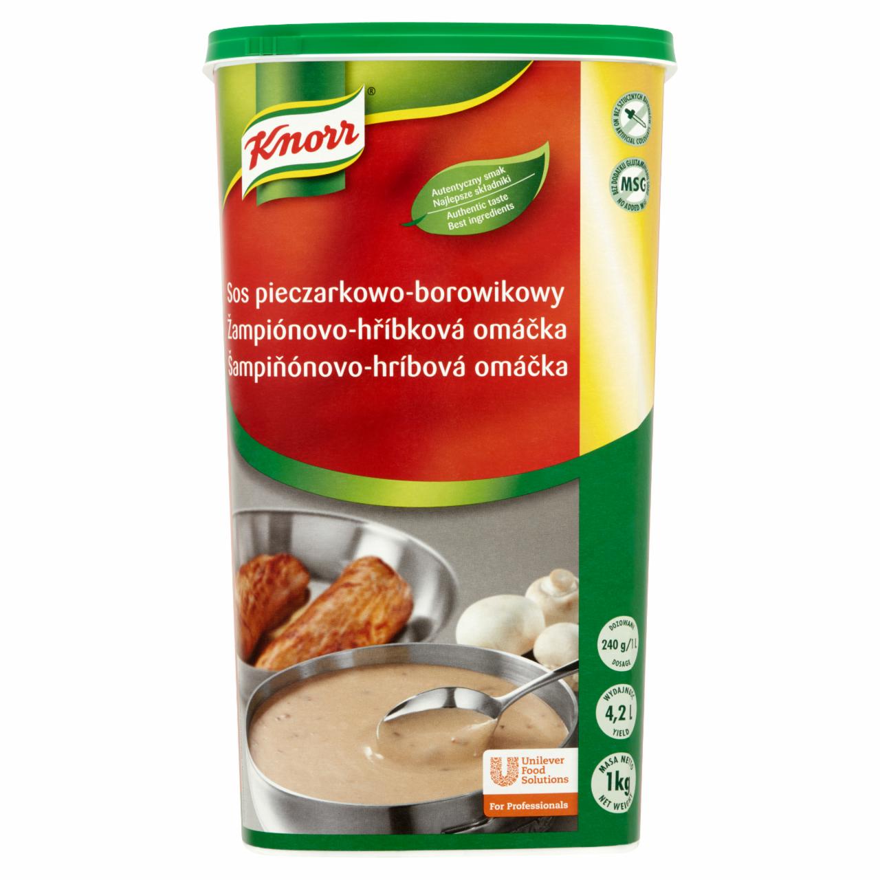 Zdjęcia - Knorr Sos pieczarkowo-borowikowy 1 kg