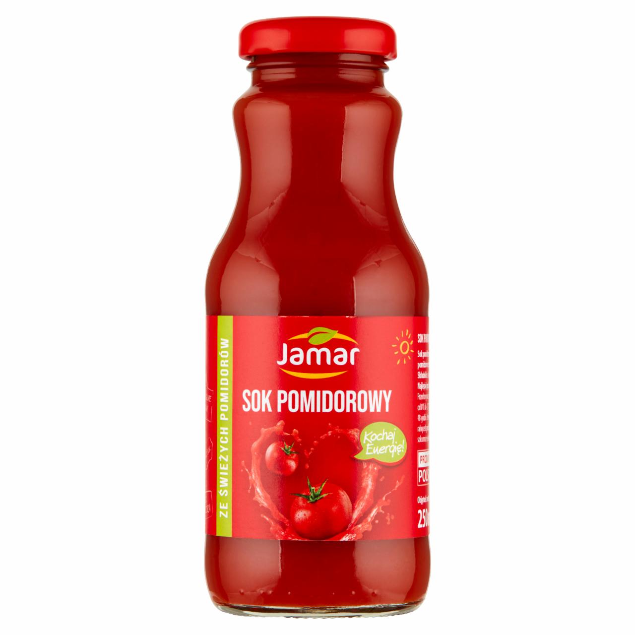 Zdjęcia - Jamar Sok pomidorowy ze świeżych pomidorów 250 ml