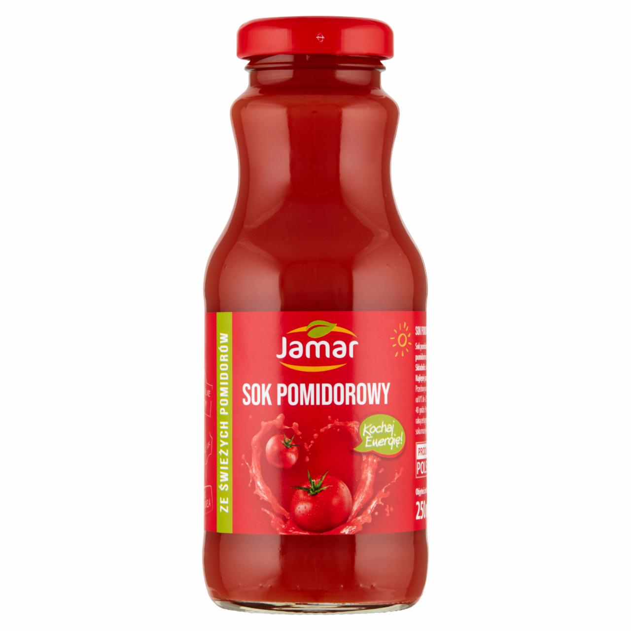 Zdjęcia - Jamar Sok pomidorowy ze świeżych pomidorów 250 ml